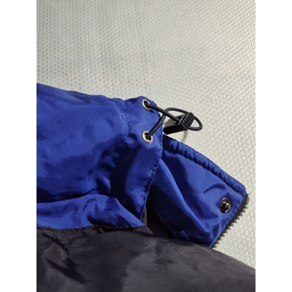 Gore Tex Ski Pro Ossi Coat Mens Medium Blue White Black Shell Full Zip  779 - Picture 4 of 12